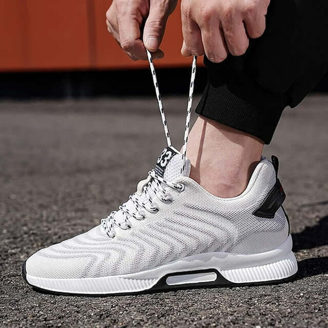 Elevate Sneakers (6 CM BOOST) - Bølge Hvid