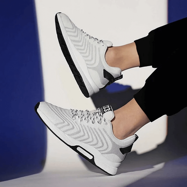 Elevate Sneakers (6 CM BOOST) - Bølge Hvid