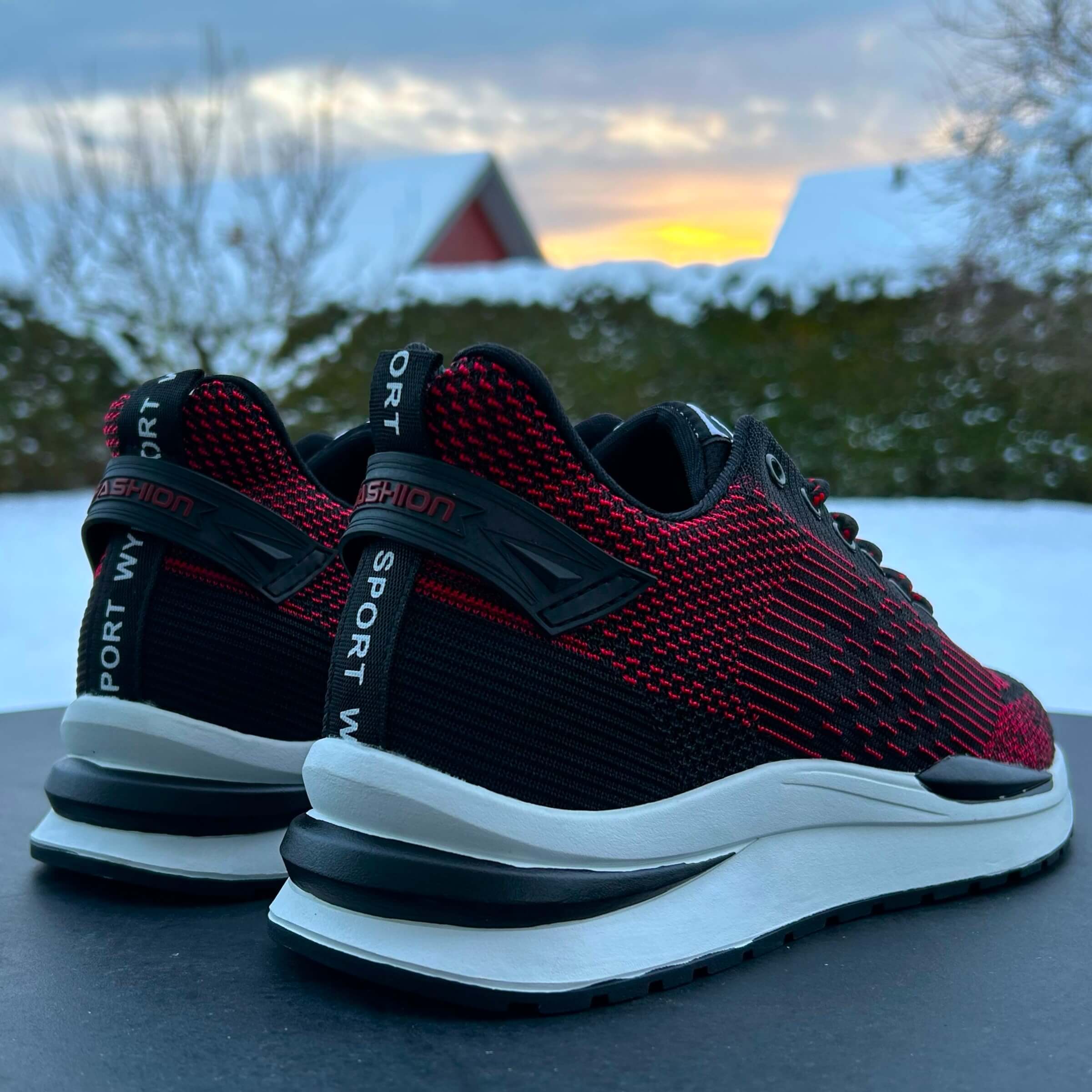 RESTUDSALG Elevate Sneakers (6 CM BOOST) - Redstream