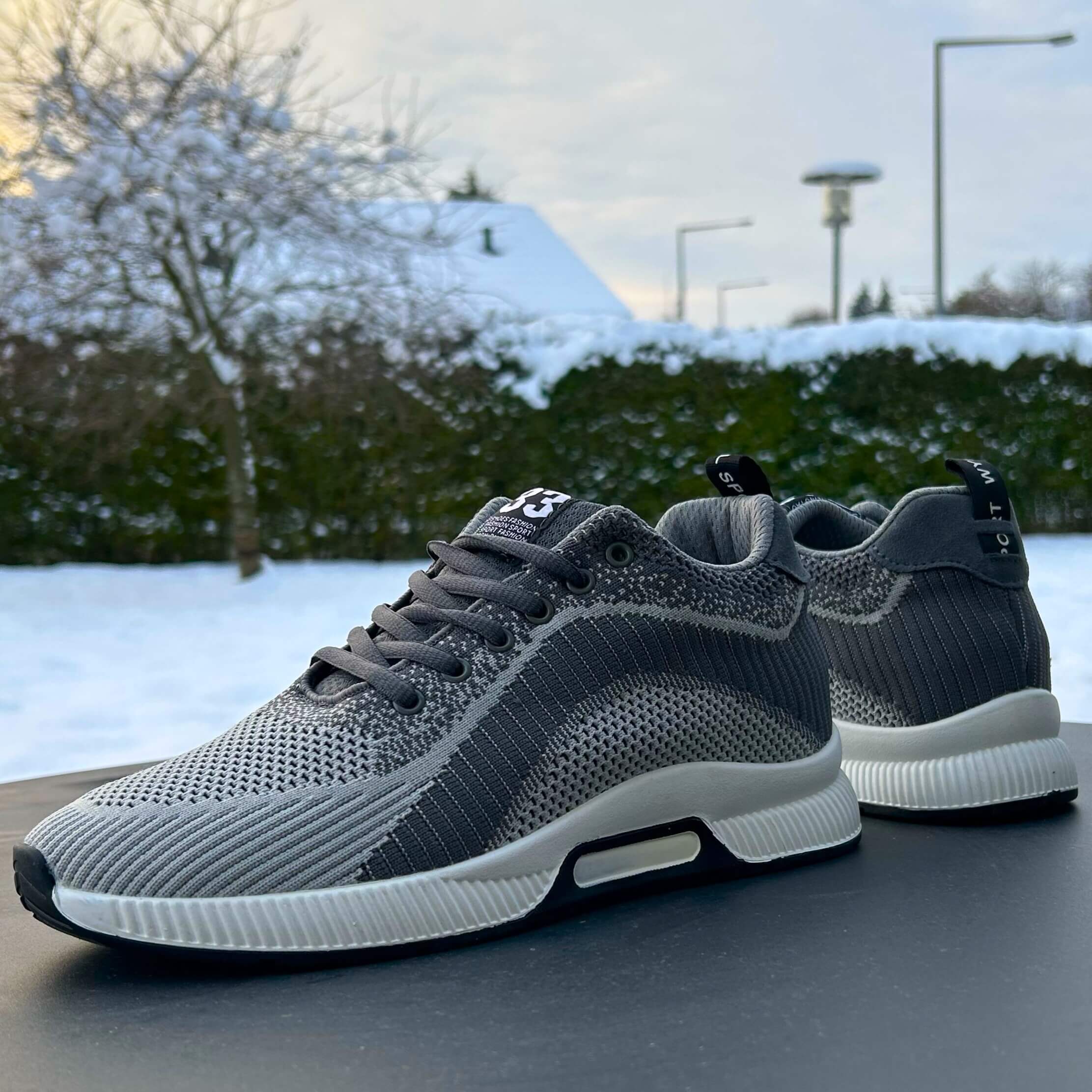 RESTUDSALG Elevate Sneakers (6 CM BOOST) - Greys