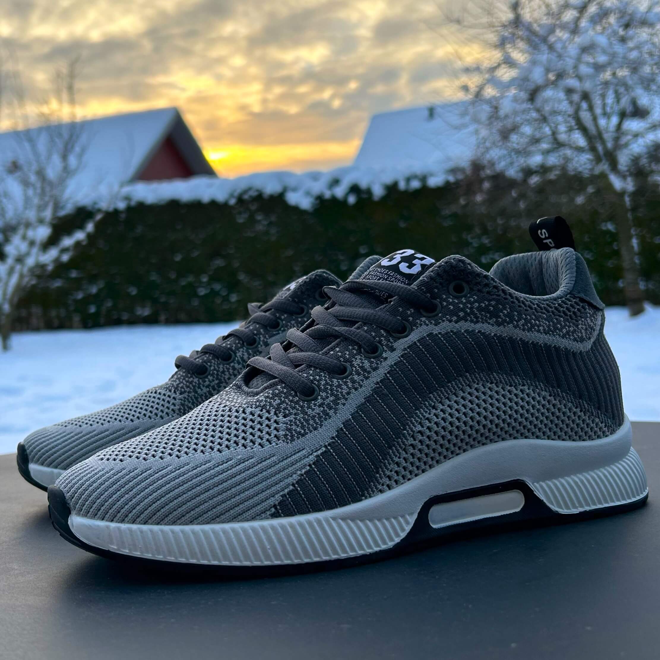 RESTUDSALG Elevate Sneakers (6 CM BOOST) - Greys