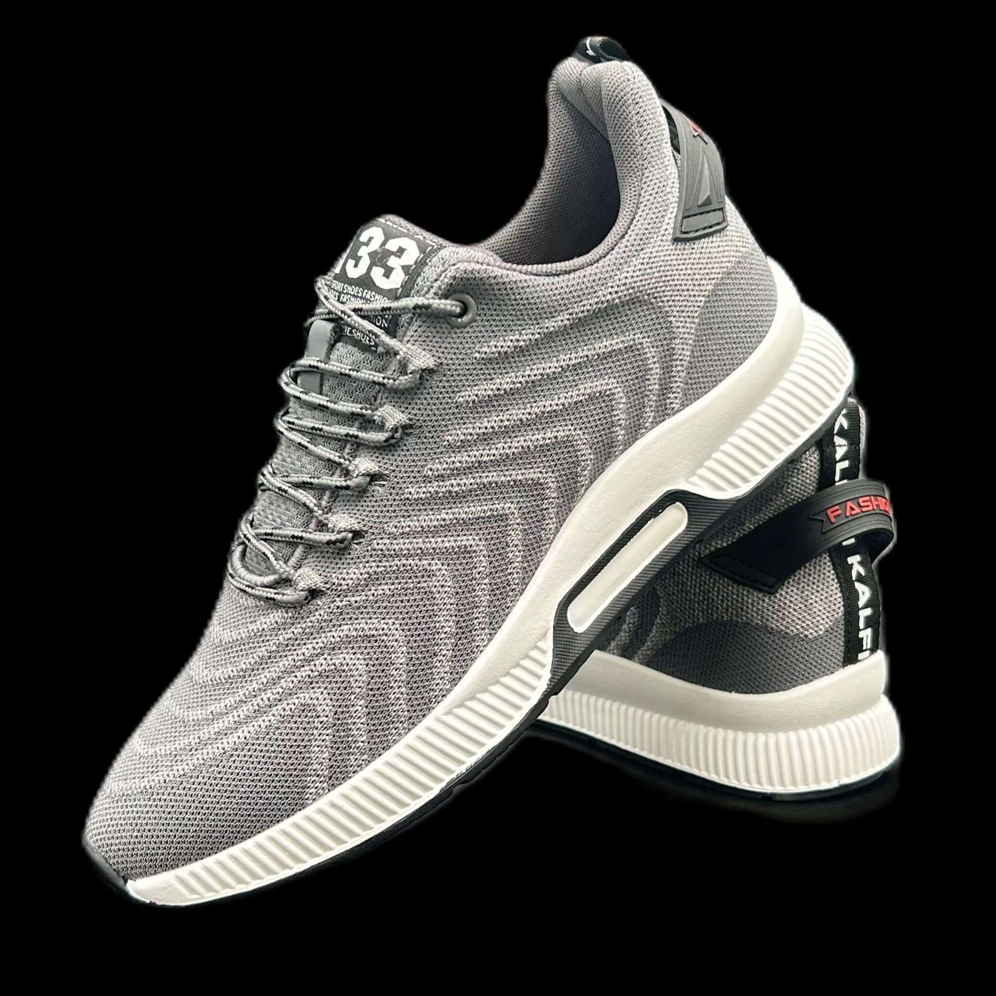 Elevate Sneakers (6 CM BOOST) - Bølge Grå