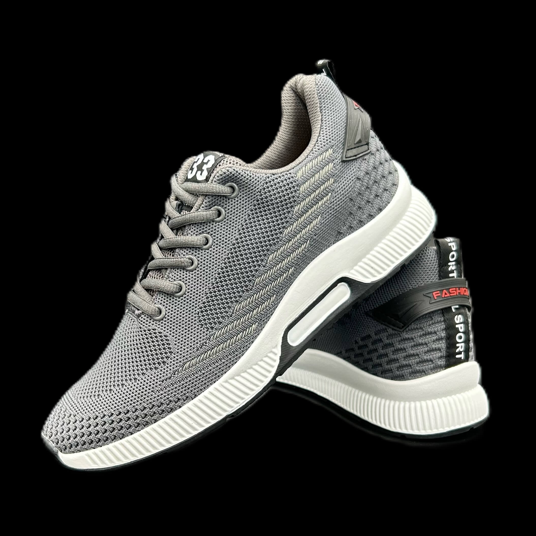 Elevate Sneakers (6 CM BOOST) - Grå