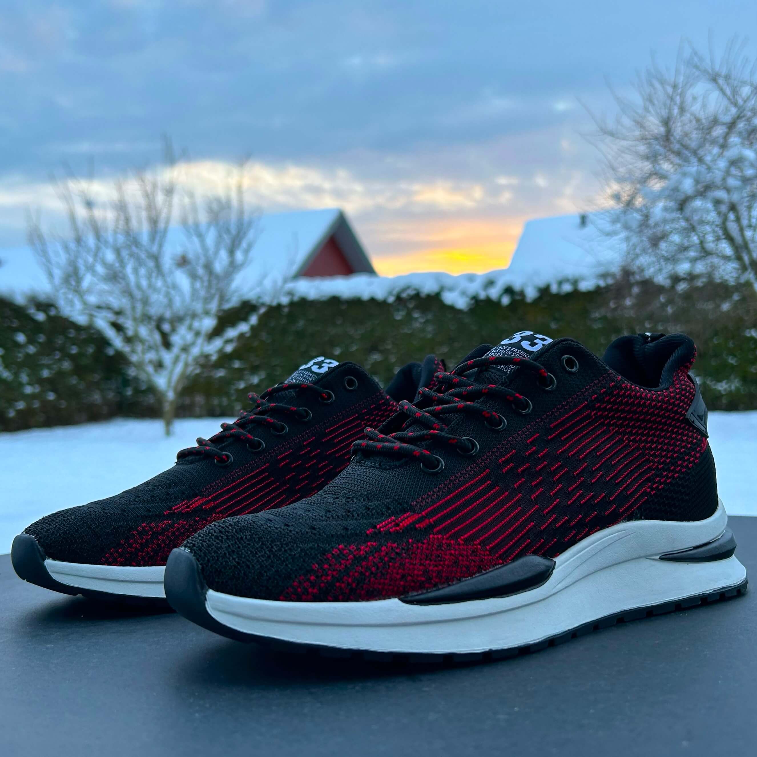RESTUDSALG Elevate Sneakers (6 CM BOOST) - Redstream