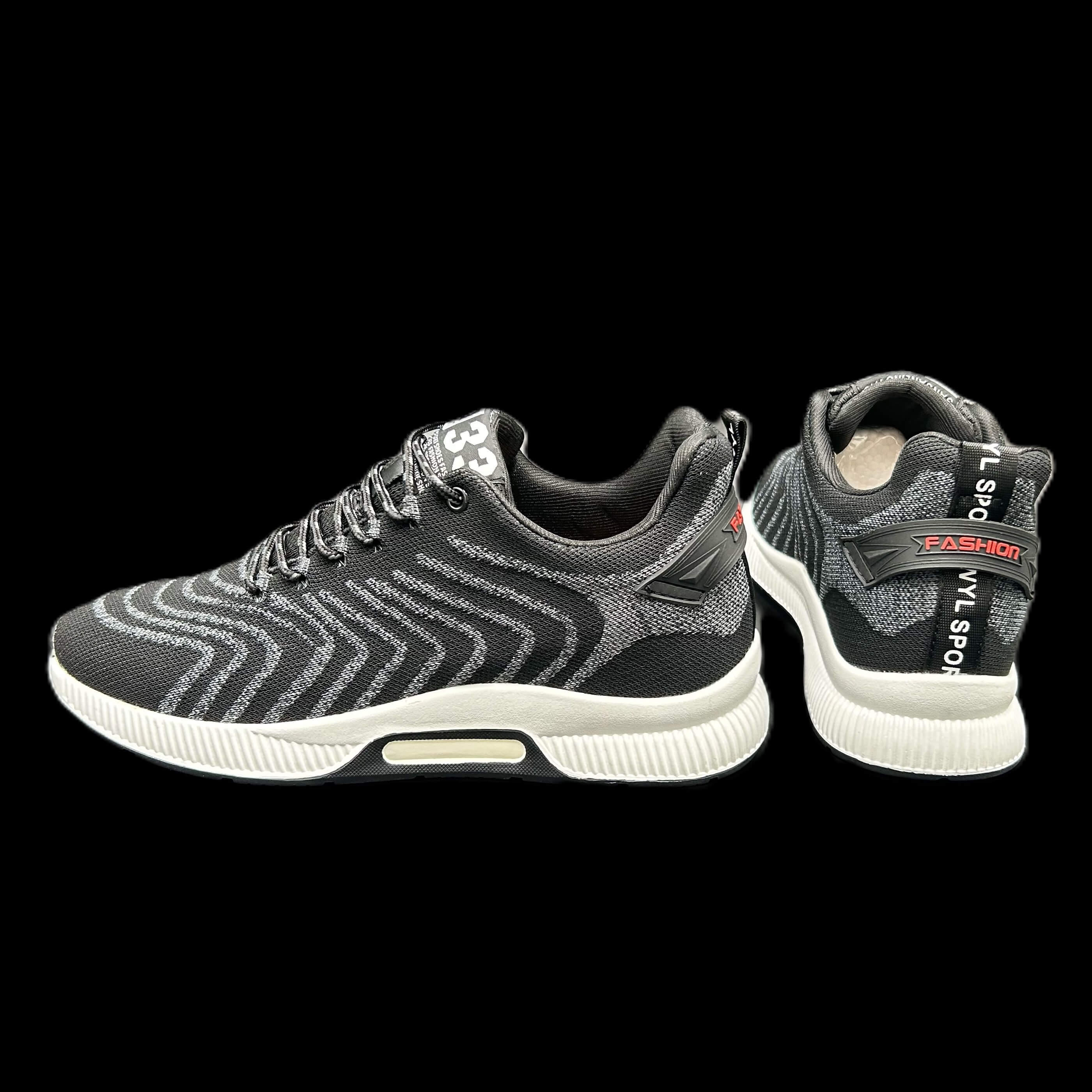 Elevate Sneakers (6 CM BOOST) - Bølge Sort